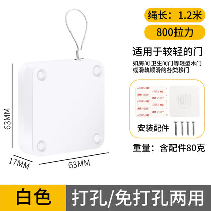 No-Drill Automatic Door Closer for Sliding Doors