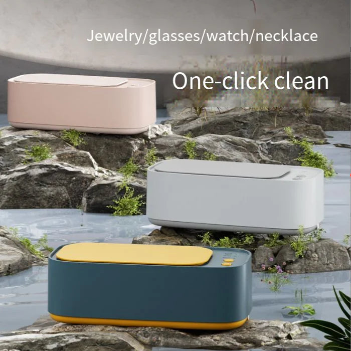 Ultrasonic Jewelry Cleaner with 45kHz Stainless Steel Tank