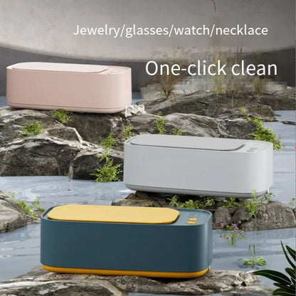Ultrasonic Jewelry Cleaner with 45kHz Stainless Steel Tank