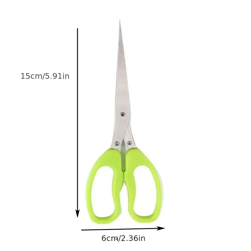 Multifunctional Stainless Steel Onion Scissors (1pc)