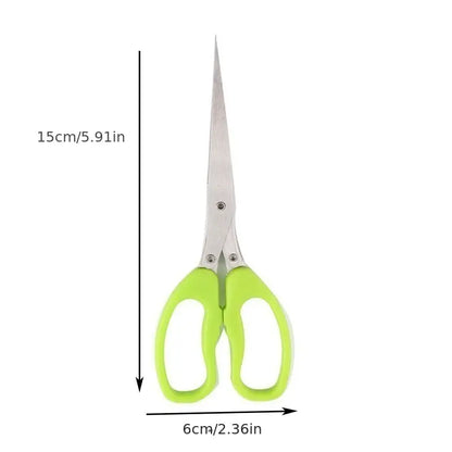Multifunctional Stainless Steel Onion Scissors (1pc)