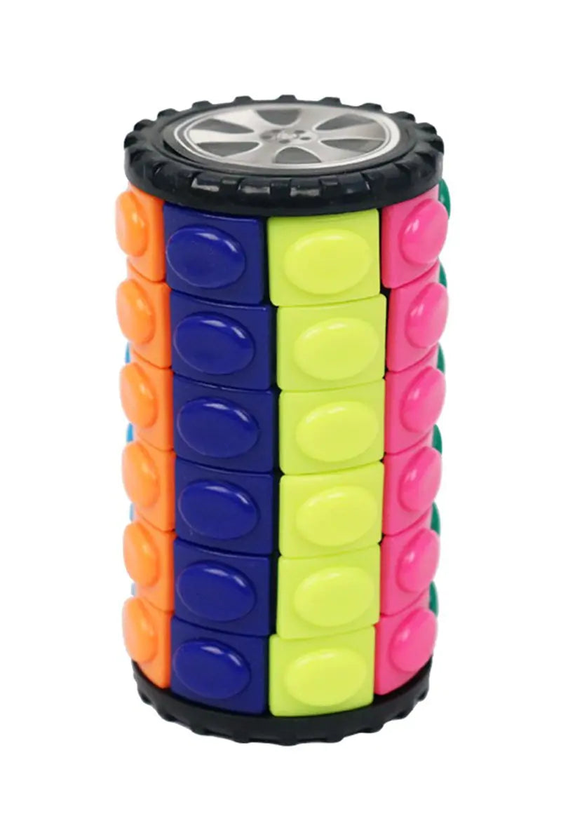 3D Magic Tower Puzzle Toy - Eco-Friendly ABS Corn Sticks