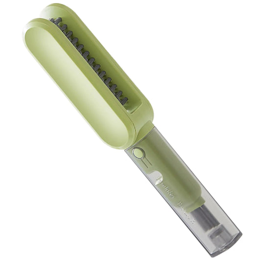 3-in-1 Knife Cleaner Multi-Functional Kitchen Cutlery Brush Knife Brush with Knife Sharpener for Kitchen Knives Forks Dish Cutlery Cleaning (Green)