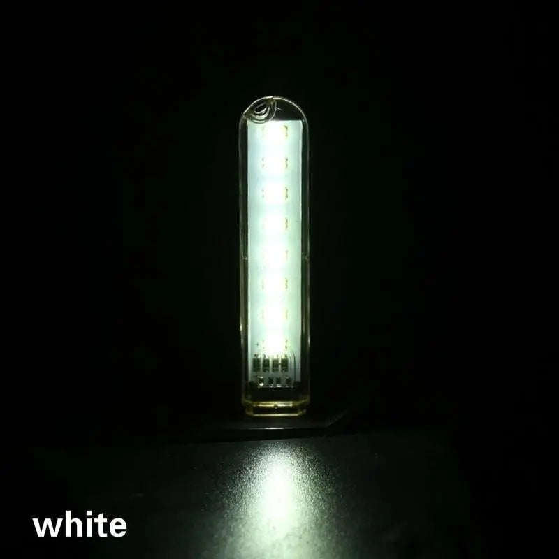 8 LED Mini USB Lamp for Camping and Mobile Devices