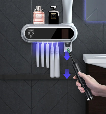 Smart UV Toothbrush Sterilizer & Holder