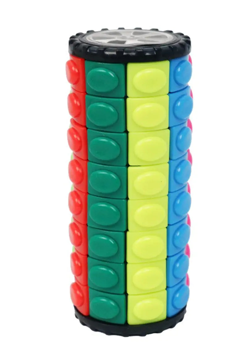 3D Magic Tower Puzzle Toy - Eco-Friendly ABS Corn Sticks