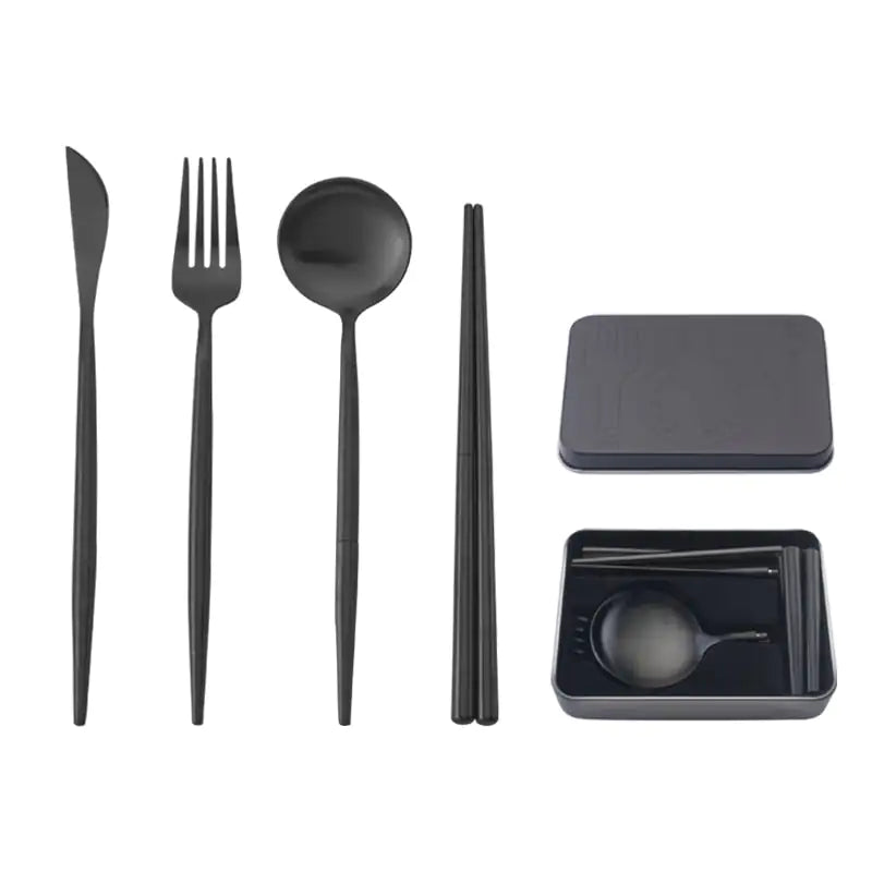 Portable Stainless Steel Cutlery Set