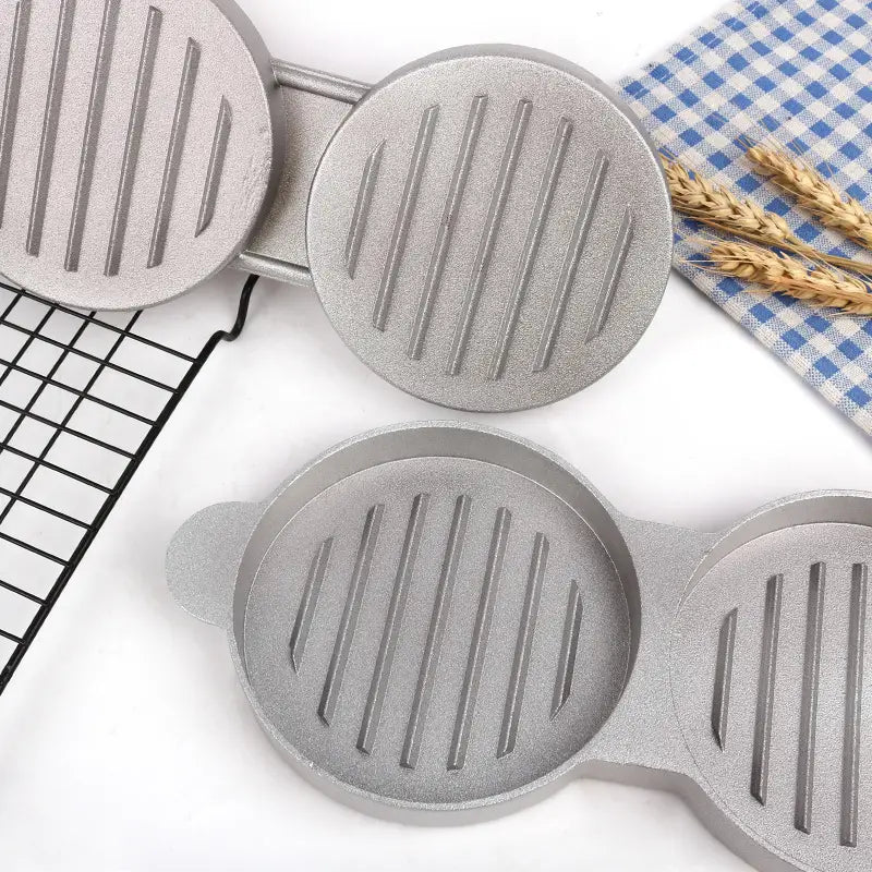 Aluminum Alloy Burger Press Patty Machine (1 Set)