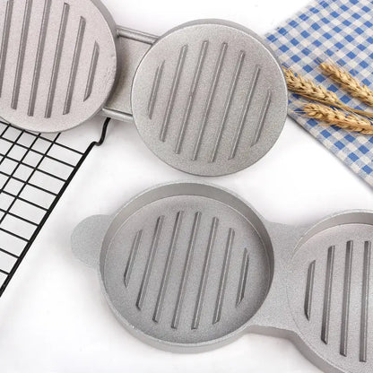Aluminum Alloy Burger Press Patty Machine (1 Set)