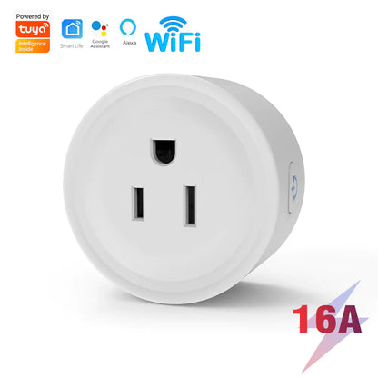 Tuya WiFi Zigbee Smart Plug with Remote Voice Control