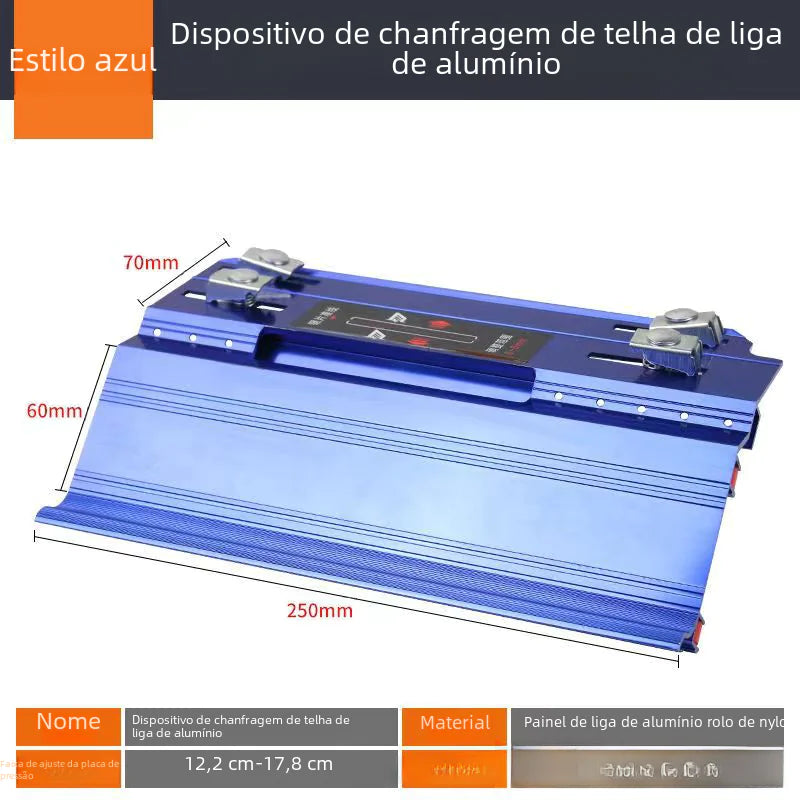 45-Degree Tile Bevel Cutting Tool and Grinder