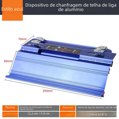45-Degree Tile Bevel Cutting Tool and Grinder