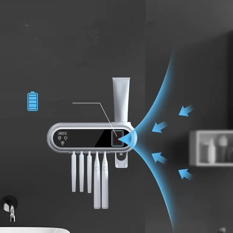 Smart UV Toothbrush Sterilizer & Holder