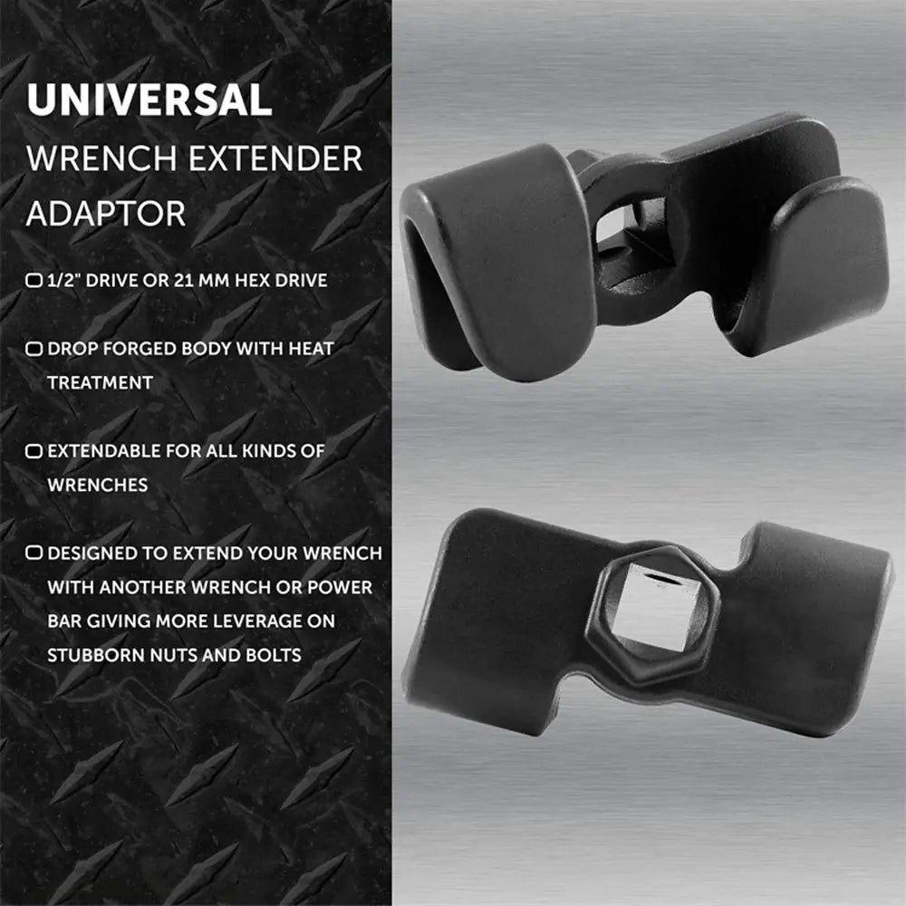 Wrench Extender Adapter for 1/2 Inch Drive