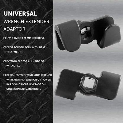 Wrench Extender Adapter for 1/2 Inch Drive
