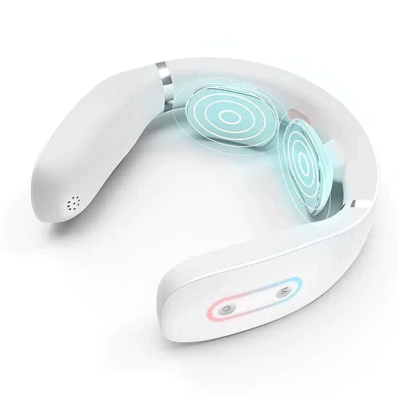 Smart Neck Massager with Electric Therapy and Vibration