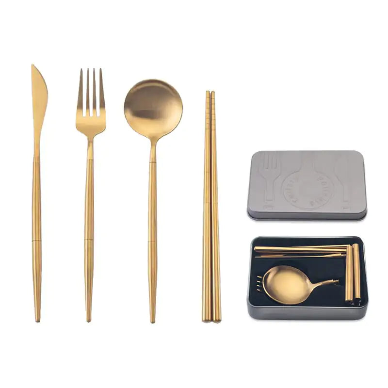 Portable Stainless Steel Cutlery Set