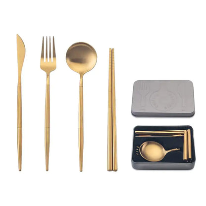 Portable Stainless Steel Cutlery Set