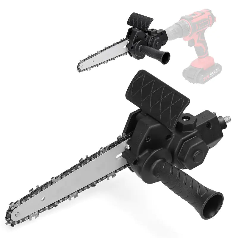 Drill-to-Saw Converter for DIY Woodworking Tools