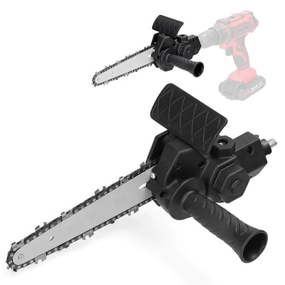 Drill-to-Saw Converter for DIY Woodworking Tools