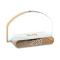 Portable LED Night Light Alarm Clock with Wireless Charger