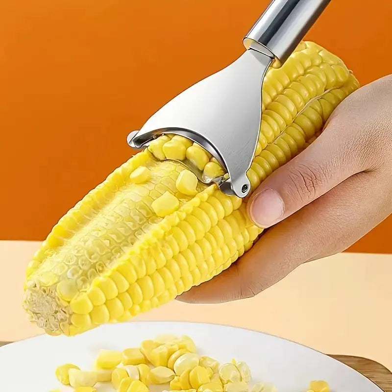 Ergonomic Stainless Steel Corn Planer for Safe Use