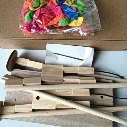 Handmade Wooden Fencing Puppets (Cross-Border)