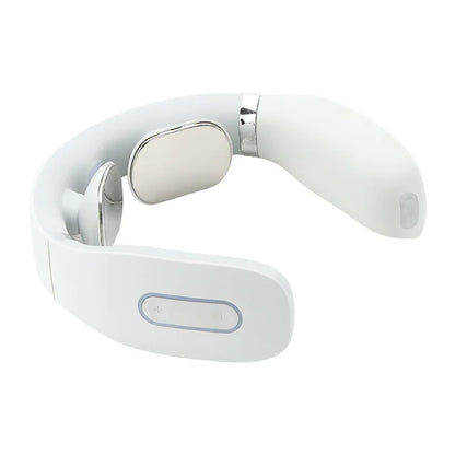 Smart Neck Massager with Electric Therapy and Vibration