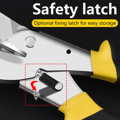 Multi-Angle Scissors Tool for Wire and Pipe Cutting