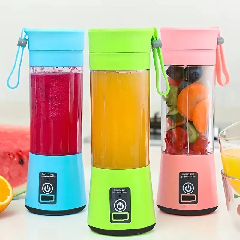 Portable USB Rechargeable Mini Blender for Juices