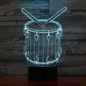 3D Guitar Model Night Light with USB and Battery