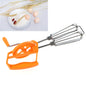 Stainless Steel Hand Crank Double Rotating Mixer