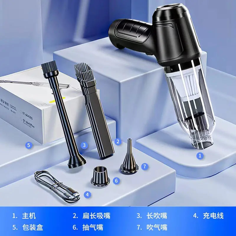 Portable Wireless Car Vacuum Cleaner and Blower