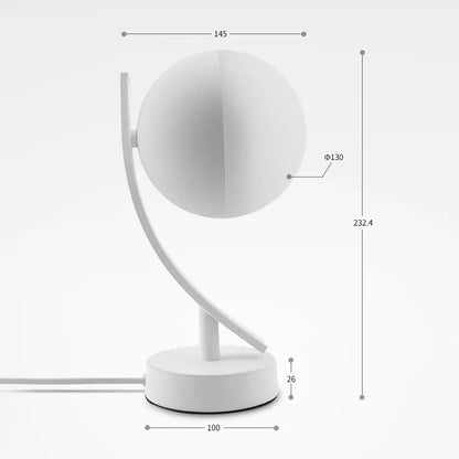 Minimalist Wireless WiFi Smart LED Moon Lamp