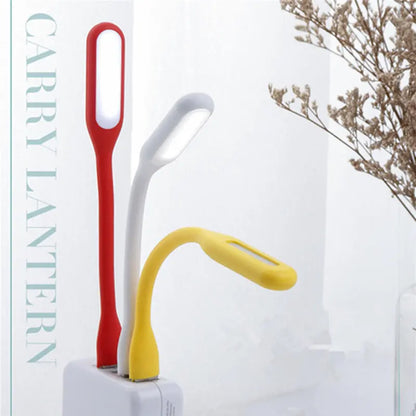 Portable Mini USB LED Flexible Book Light (1pc)