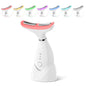7-In-1 Neck Face Massager, 7 Color Led Face Neck Massage for Skin Care at Home, Portable Facial Massager,Face Sculpting Tool,Multifunctional Vibration