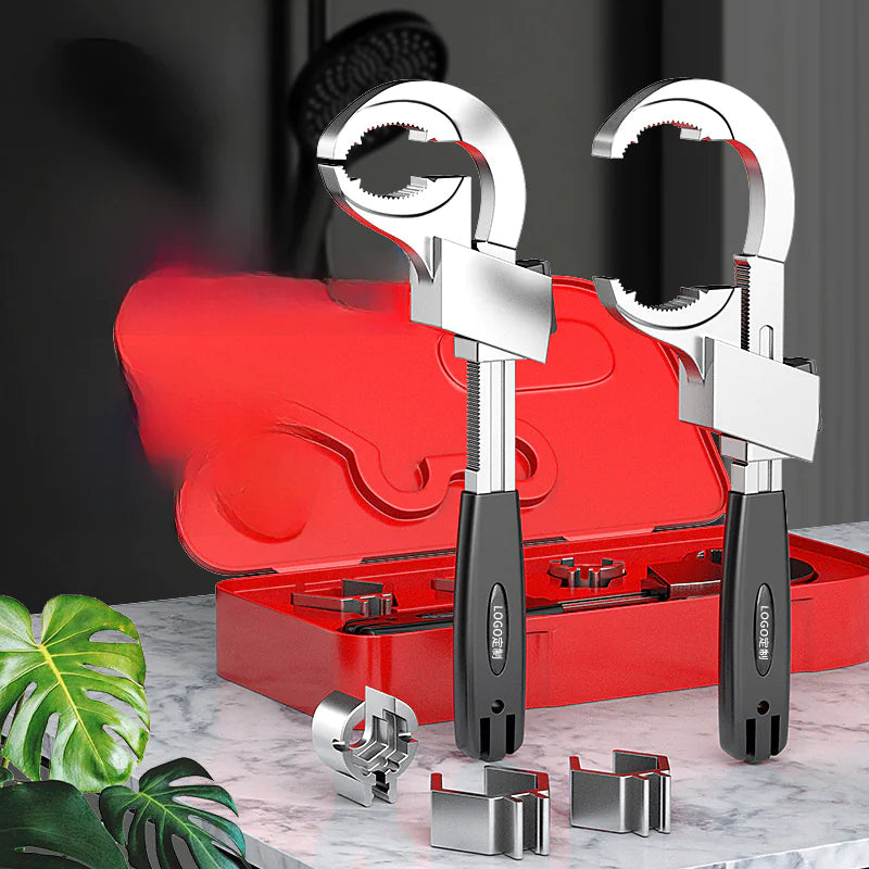 Multi-Purpose Basin Wrench for Plumbing Installation
