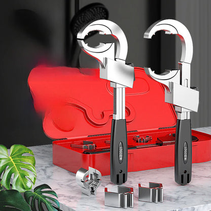 Multi-Purpose Basin Wrench for Plumbing Installation