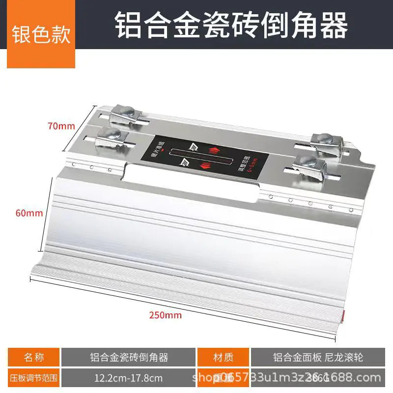 45-Degree Tile Bevel Cutting Tool and Grinder