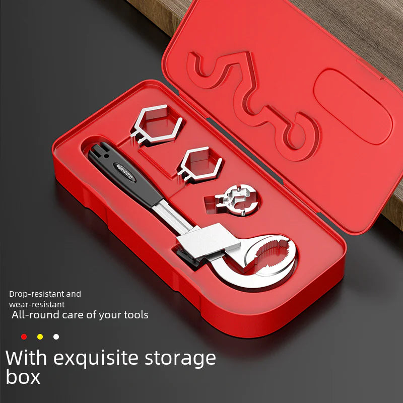 Multi-Purpose Basin Wrench for Plumbing Installation