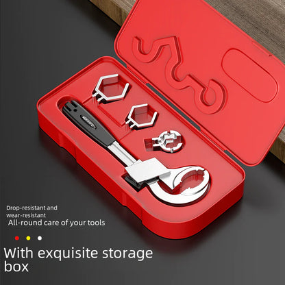 Multi-Purpose Basin Wrench for Plumbing Installation