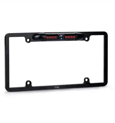License Plate Frame with HD Night Vision Camera