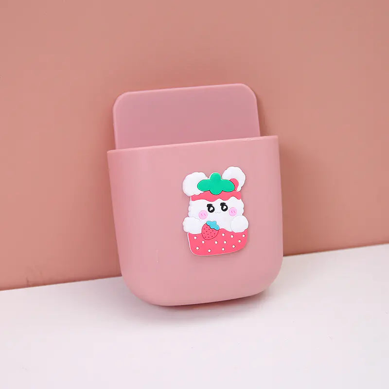 Cute Desk Organizer with Pen Holder and Storage Box