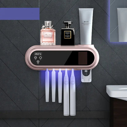 Smart UV Toothbrush Sterilizer & Holder