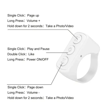 Bluetooth Remote Control for Mobile Phone Functions