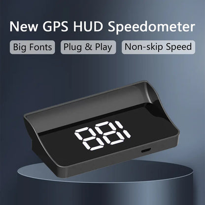 2023 V9 Car HUD Universal Display for KMH/MPH