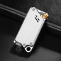 Metal Grinding Wheel Windproof Lighter with Blue Flame