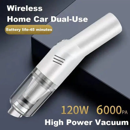 Mini Car Vacuum Cleaner for Wet & Dry Wireless Charging