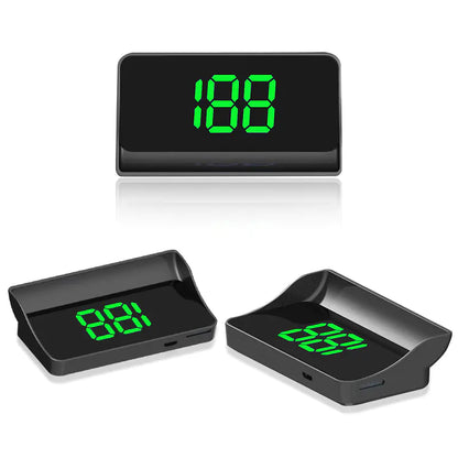 2023 V9 Car HUD Universal Display for KMH/MPH