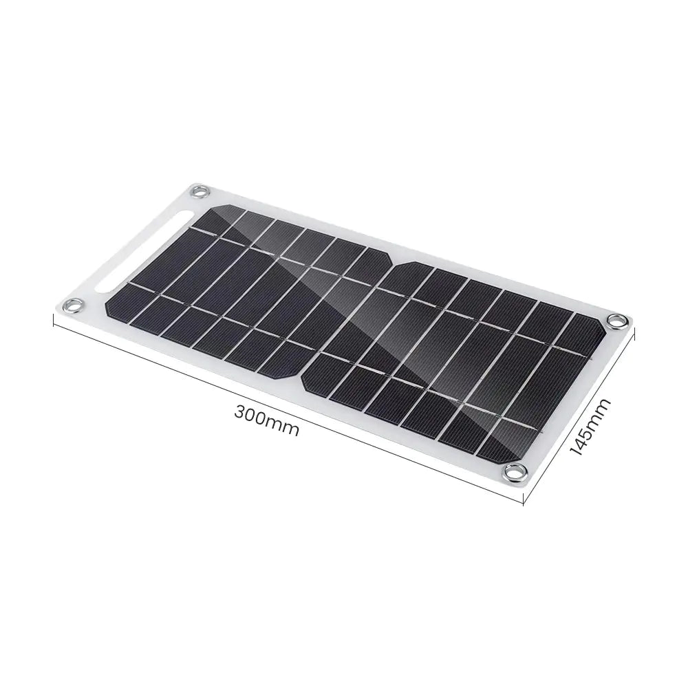 6W Solar Panel Portable USB Charger for Camping